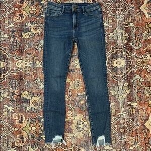Abercrombie & Fitch Dark Blue Skinny Jeans